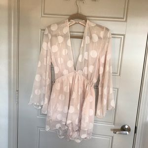 Saints and secrets cream romper